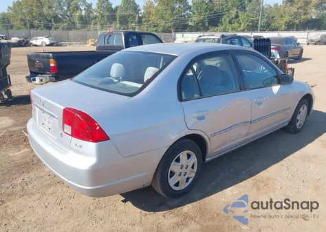 2003 Honda Civic Lx from USA, damaged, VIN 1HGES15533L002307